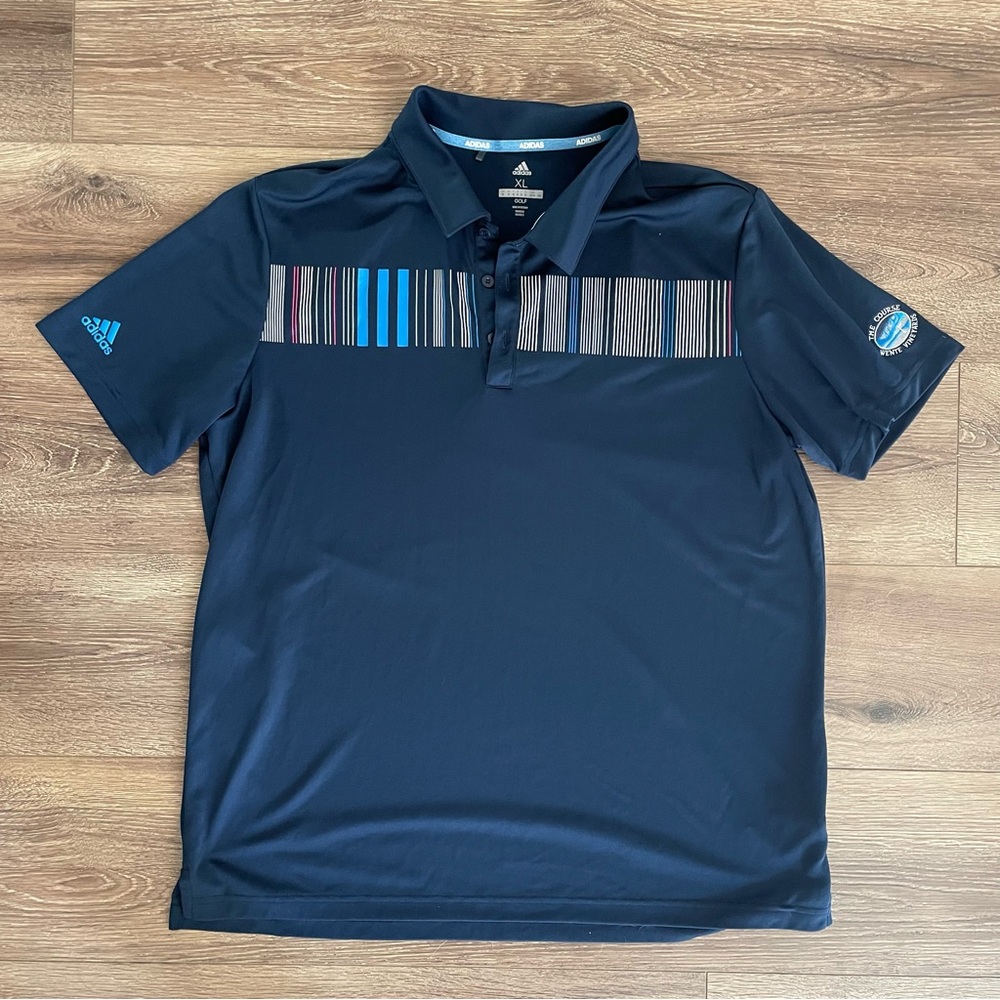 Men’s Adidas Golf Polo, Wente Vineyards, RN#88387